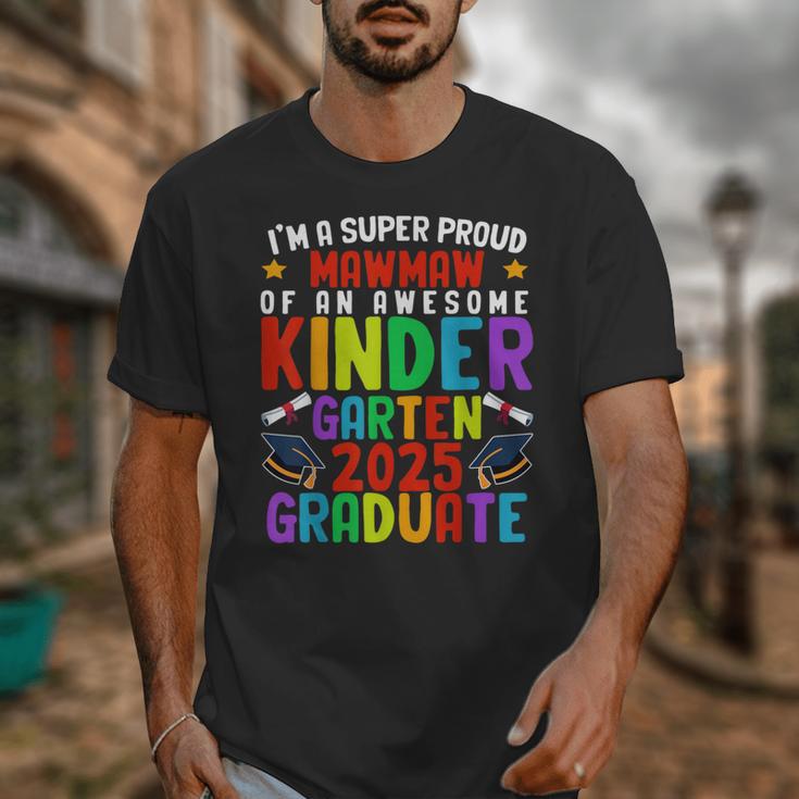 Proud MAWMAW Of Awesome Kindergarten Pre-K Graduation 2025 Unisex T-Shirt