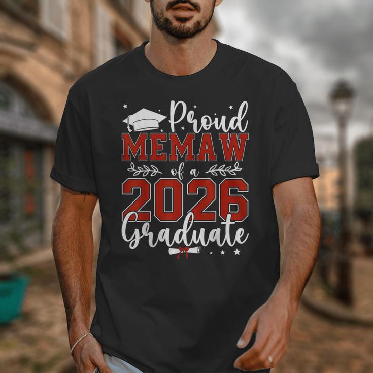 Proud Memaw Of a Class Of 2026 Graduate For Graduation Unisex T-Shirt