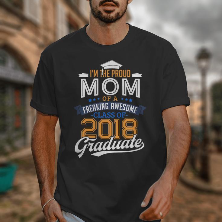 Proud Mom Of 2018 Graduate Shirt Graduation Grad Class Unisex T-Shirt