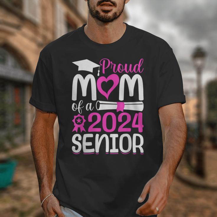 Proud Mom Of A 2024 Senior Graduation Unisex T-Shirt Proud Mom Of A 2024 Senior Graduation Unisex T-Shirt