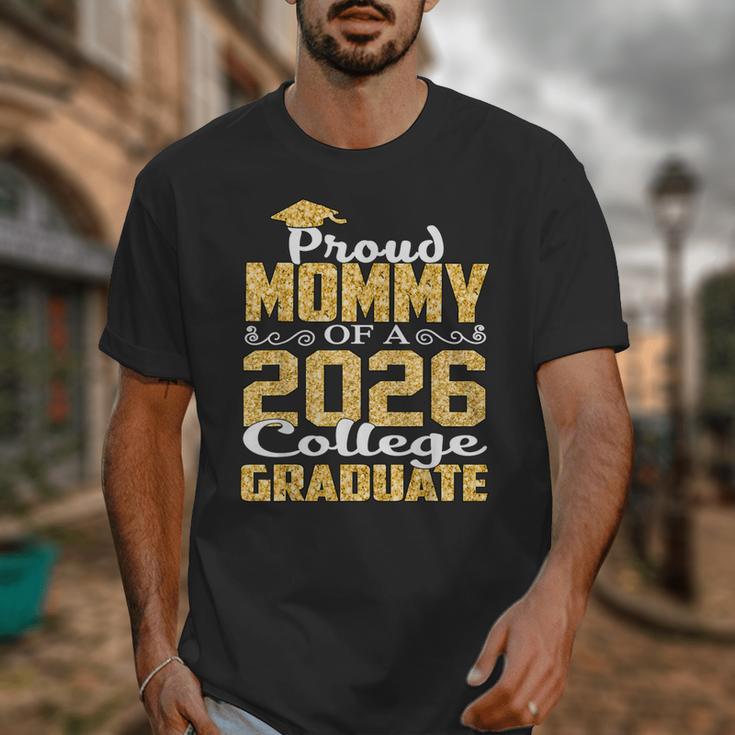 Proud Mommy Of A 2026 College Graduate Shirt Graduation Unisex T-Shirt