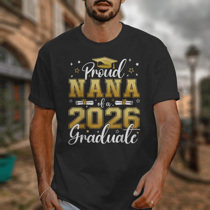 Proud Nana Of a Class Of 2026 Graduate Senior Graduation Unisex T-Shirt