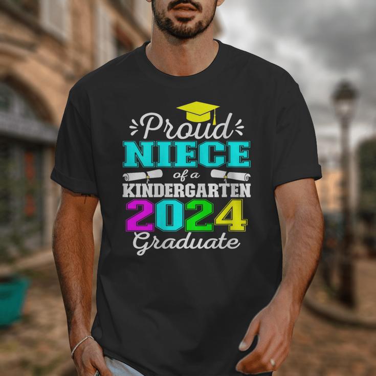 Proud Niece Of Kindergarten Graduate 2024 Graduation Niece Unisex T-Shirt