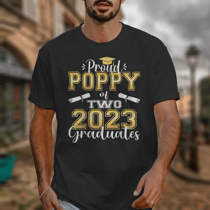 Proud Poppy Of Two 2023 Graduate Class 2023 Graduation Unisex T-Shirt