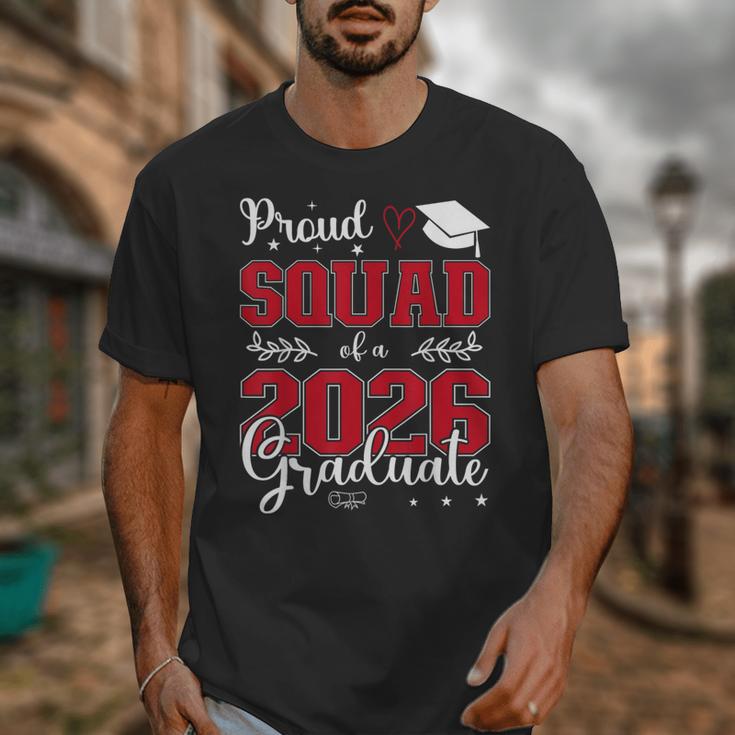 Proud Squad Of a Class Of 2026 Graduate For Graduation Unisex T-Shirt