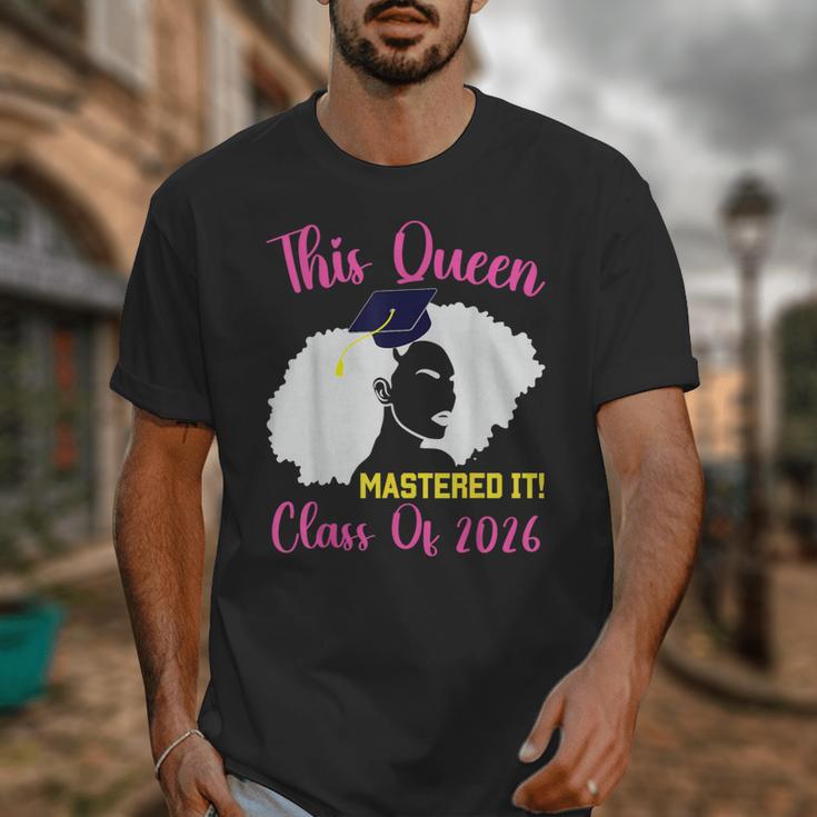 This Queen Mastered It Masters Graduation Class Of 2026 Unisex T-Shirt