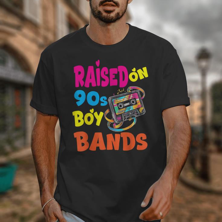 Raised On 90s Boy Bands Nostalgia Love Women Men Unisex T-Shirt