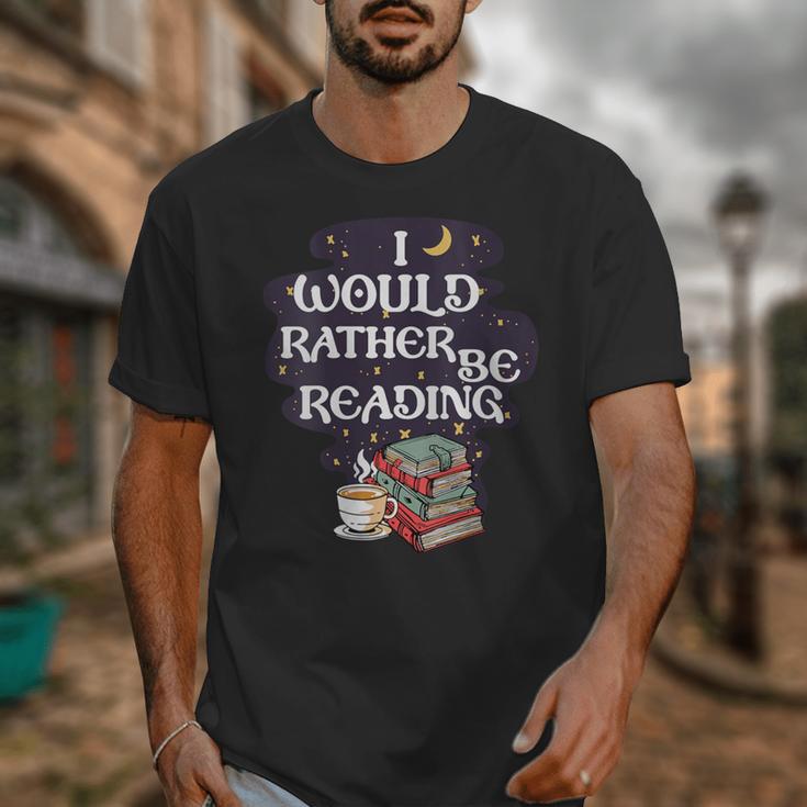 I Would Rather Be Reading Bookworm Book Lover Librarian Kids Unisex T-Shirt I Would Rather Be Reading Bookworm Book Lover Librarian Kids Unisex T-Shirt