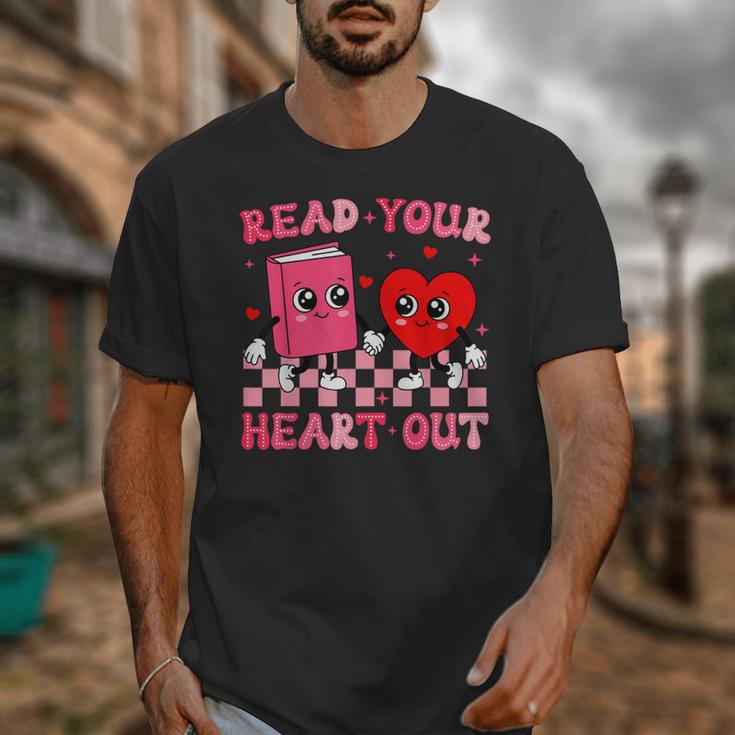 Read Your Heart Out Cute Reading Book Lover Unisex T-Shirt Read Your Heart Out Cute Reading Book Lover Unisex T-Shirt