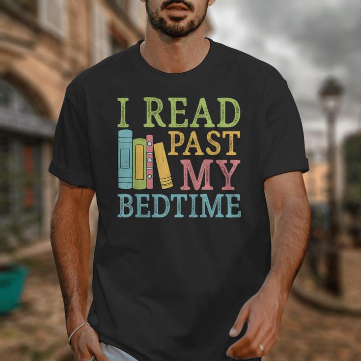 I Read Past My Bedtime Book Quote Humor Unisex T-Shirt
