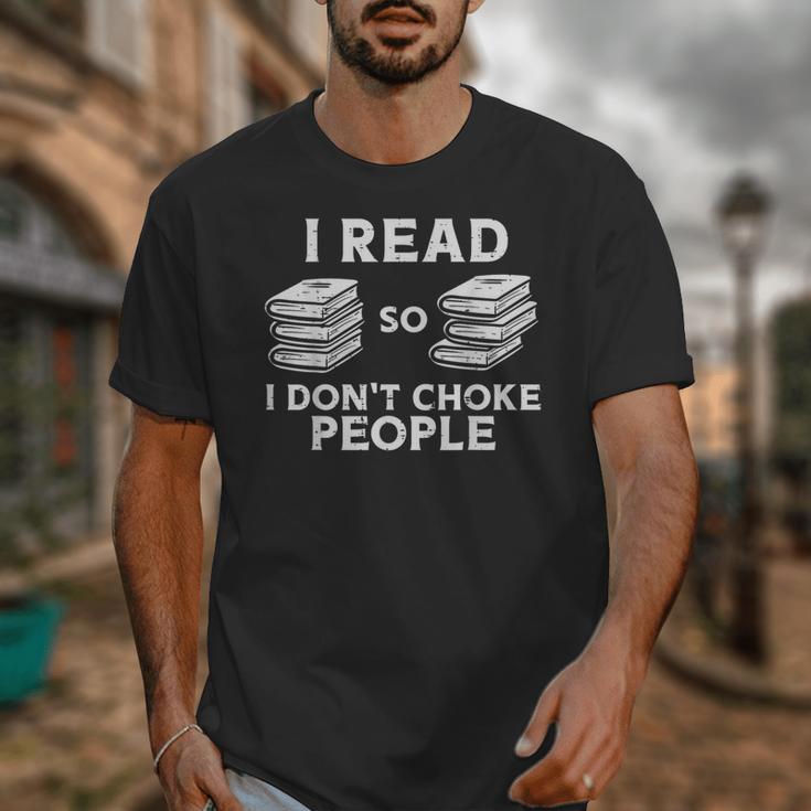 I Read Reading Book Librarian Across America Men Women Kids Unisex T-Shirt