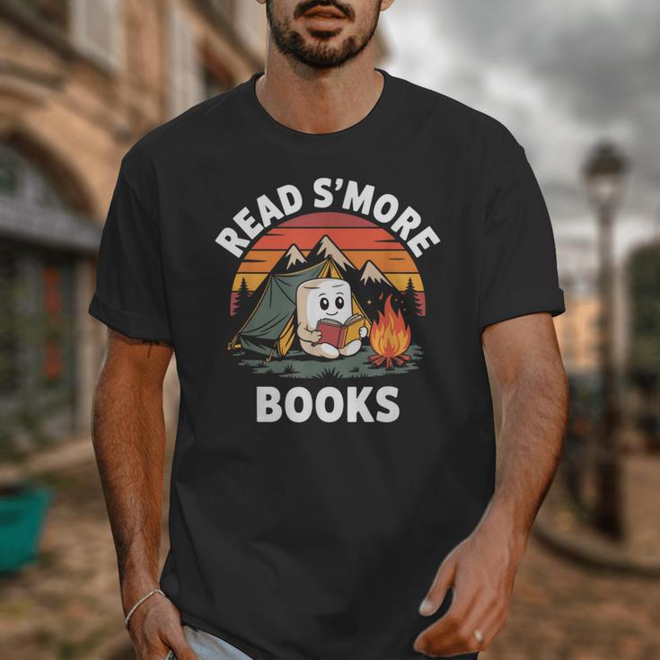 Read S'More Books Cute Campfire Reading Book Lovers Unisex T-Shirt Read S'More Books Cute Campfire Reading Book Lovers Unisex T-Shirt