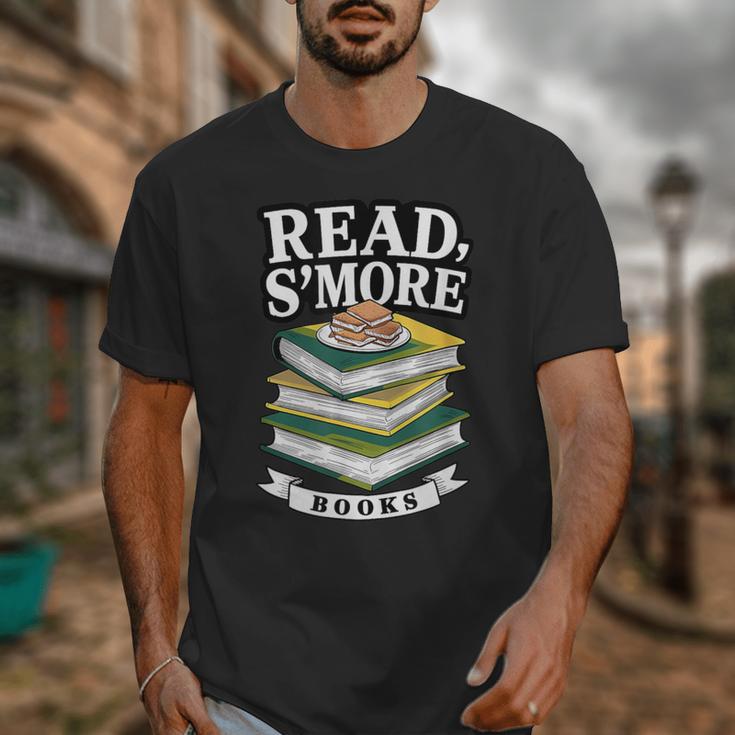 Read S'More Books Marshmallow Reading Smores Unisex T-Shirt
