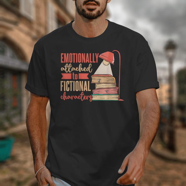 Reader Bookworm Fictional Character Reading Introvert Unisex T-Shirt