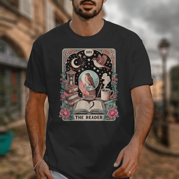 The Reader Tarot Card Shirt Bird Book Lover Bookworm Unisex T-Shirt The Reader Tarot Card Shirt Bird Book Lover Bookworm Unisex T-Shirt