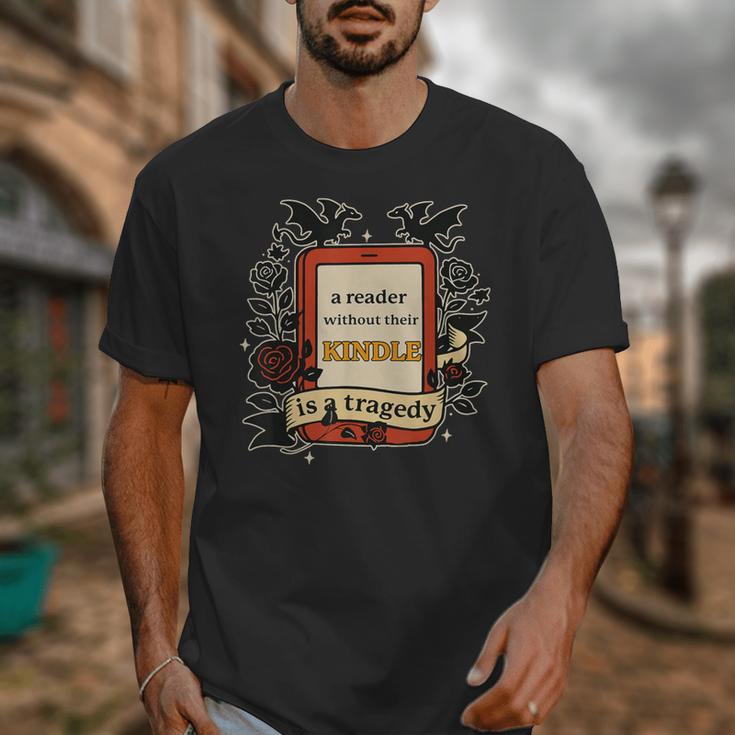 A Reader Without Their Book Is A Tragedy Dragon Rider Quote Unisex T-Shirt A Reader Without Their Book Is A Tragedy Dragon Rider Quote Unisex T-Shirt