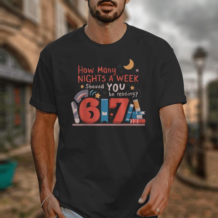 Reading 67 Meme English Teacher 67 Book Lover Humor Unisex T-Shirt