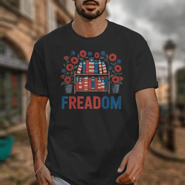 Reading Freadom Freedom Book Lover 4th Of July Men Women Unisex T-Shirt Reading Freadom Freedom Book Lover 4th Of July Men Women Unisex T-Shirt