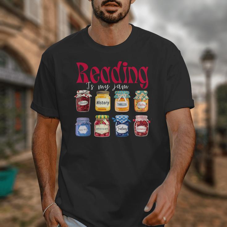 Reading Is My Jam Teacher Student Book Lovers Unisex T-Shirt Reading Is My Jam Teacher Student Book Lovers Unisex T-Shirt