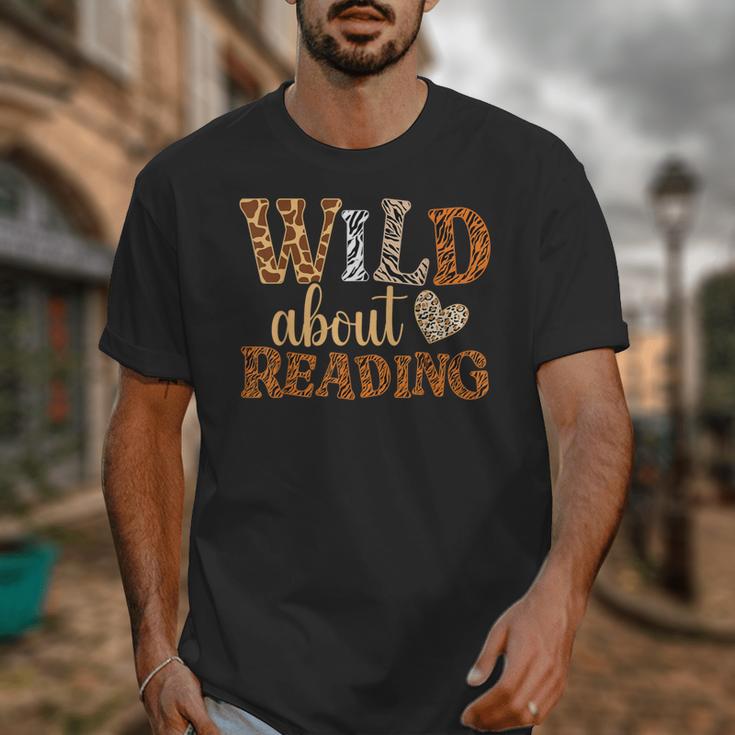 Reading Lover Wild About Reading Reading Books And Bookworm Unisex T-Shirt