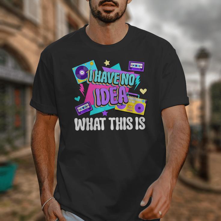 Retro 80s Style 90s Pop Fashion Nostalgia Eighties Music Unisex T-Shirt