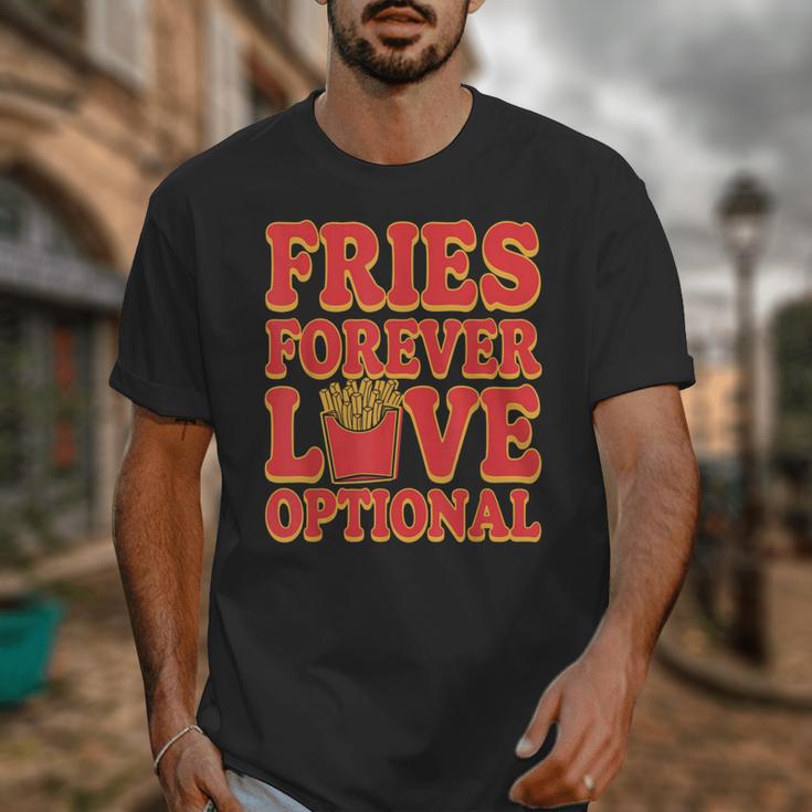 Retro Fast Food Nostalgia Vintage Diner Fries Shakes Burgers Unisex T-Shirt