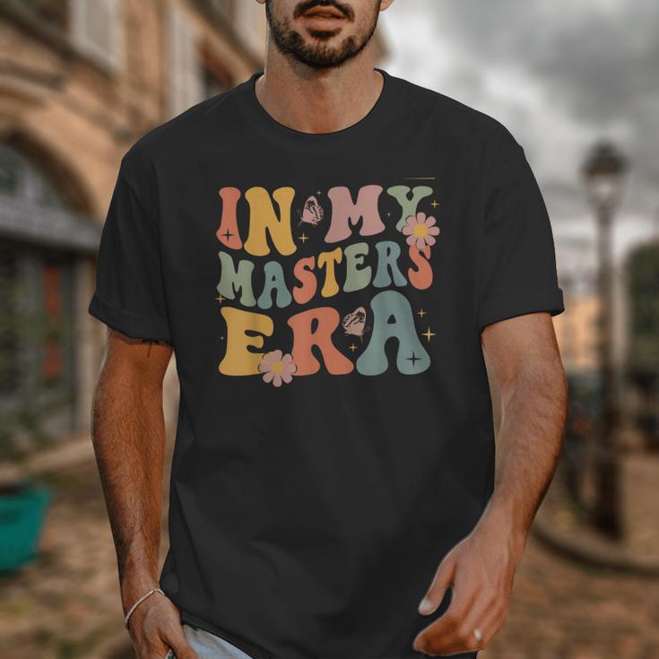Retro Groovy In My Master's Degree Era Graduation Master Unisex T-Shirt