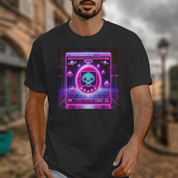 Retro Nostalgia Vaporwave- Error 404 Unisex T-Shirt