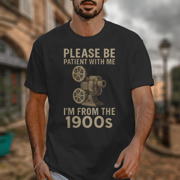 Retro Please Be Patient With Me I'm From The 1900s Projector Unisex T-Shirt Retro Please Be Patient With Me I'm From The 1900s Projector Unisex T-Shirt