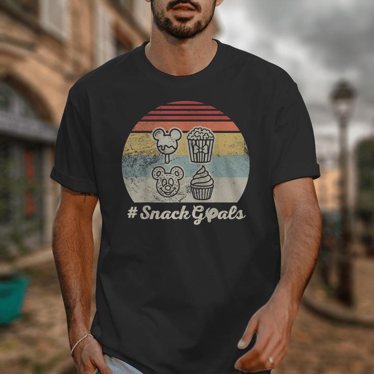 Retro Snack Goals Icon Nostalgia Unisex T-Shirt