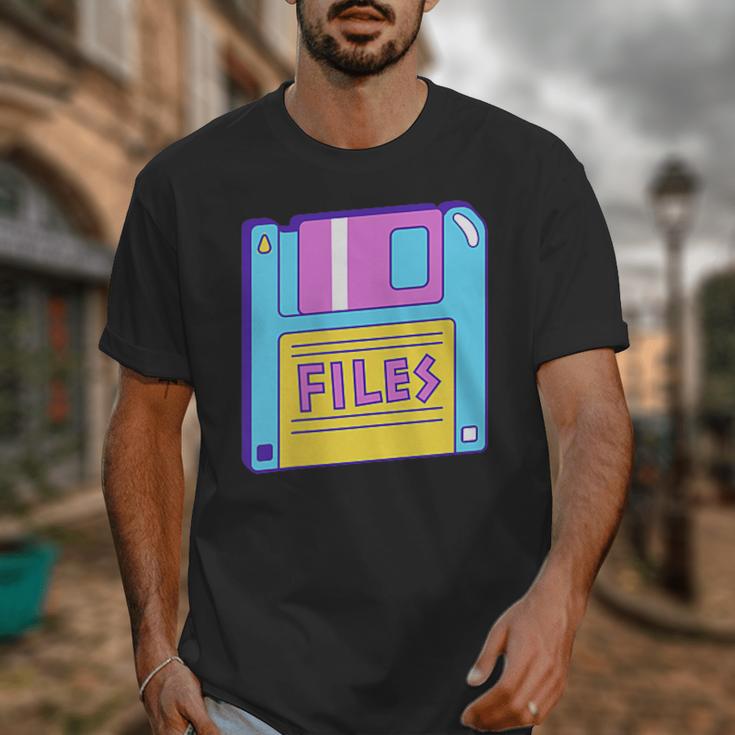 Retro TechnologyOld School Floppy Nostalgia 90s Generation Unisex T-Shirt