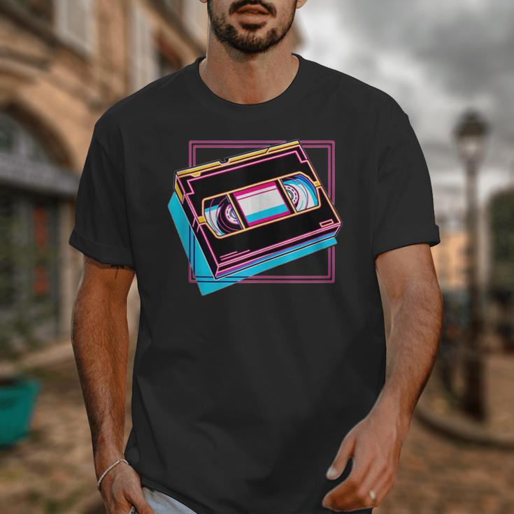 Retro VHS Vaporwave Video Cassette Nostalgia Geek Chic Unisex T-Shirt