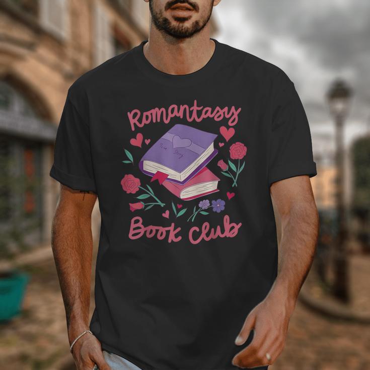 Romantasy Book Club Novel Reading Club Bibliophiles Fiction Unisex T-Shirt