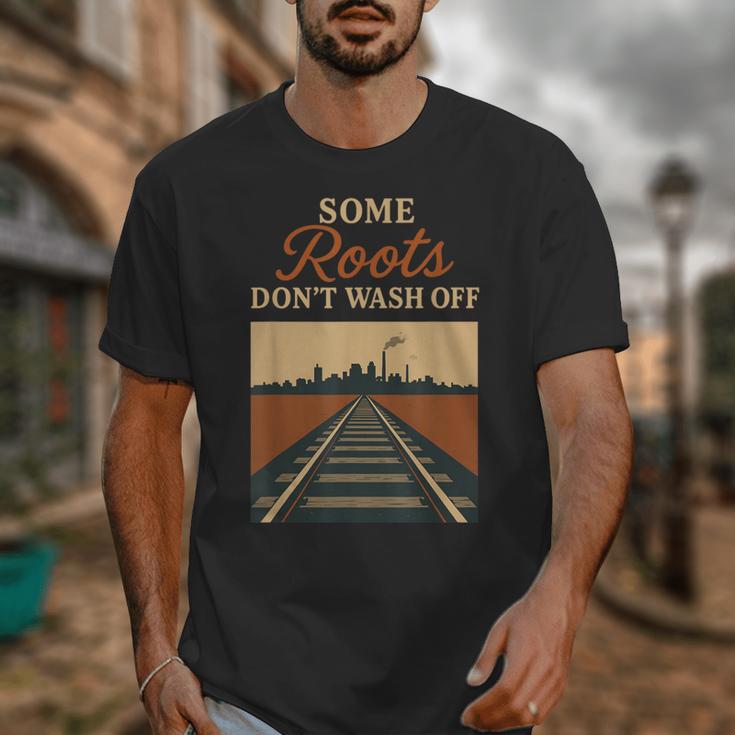 Rust Belt Midwest Nostalgia Steel Town Working Class Pride Unisex T-Shirt