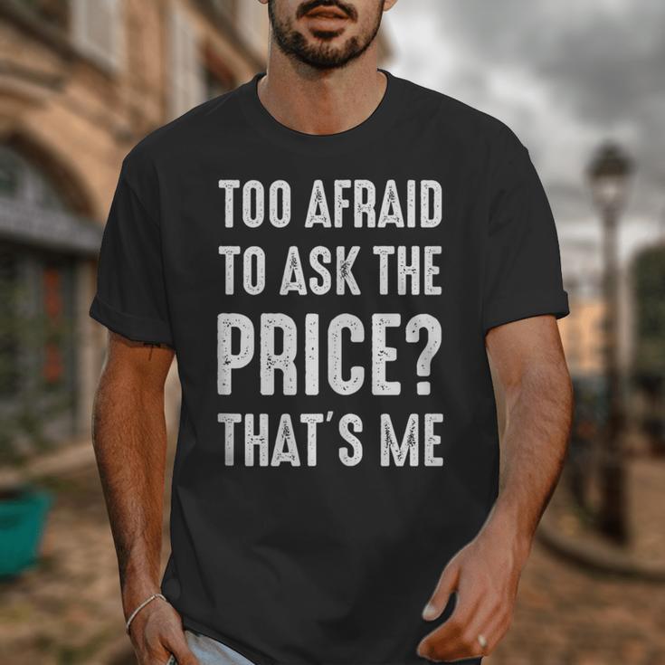 Sarcastic Budget Shopper Introvert Shopping Humor Unisex T-Shirt