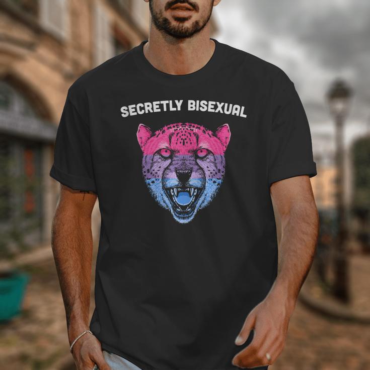 Secretly Bisexual Bi Introvert Bi Pride Antisocial LGBTQ Unisex T-Shirt Secretly Bisexual Bi Introvert Bi Pride Antisocial LGBTQ Unisex T-Shirt