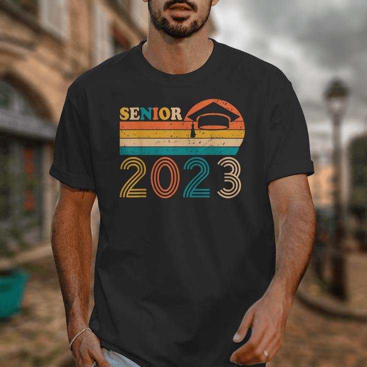 Senior 2023 Retro Class Of 2023 Seniors Graduation 23 Unisex T-Shirt