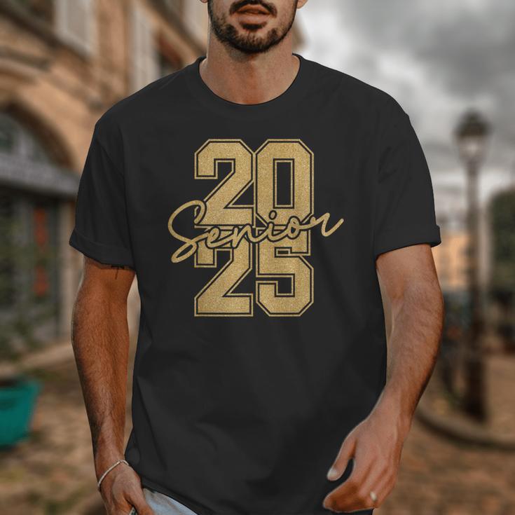 Senior 2025 Class Of 2025 Gold Senior Graduation Unisex T-Shirt