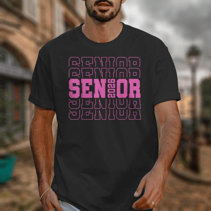Senior 2026 Class Of 2026 Boys Girls Matching Graduation Unisex T-Shirt