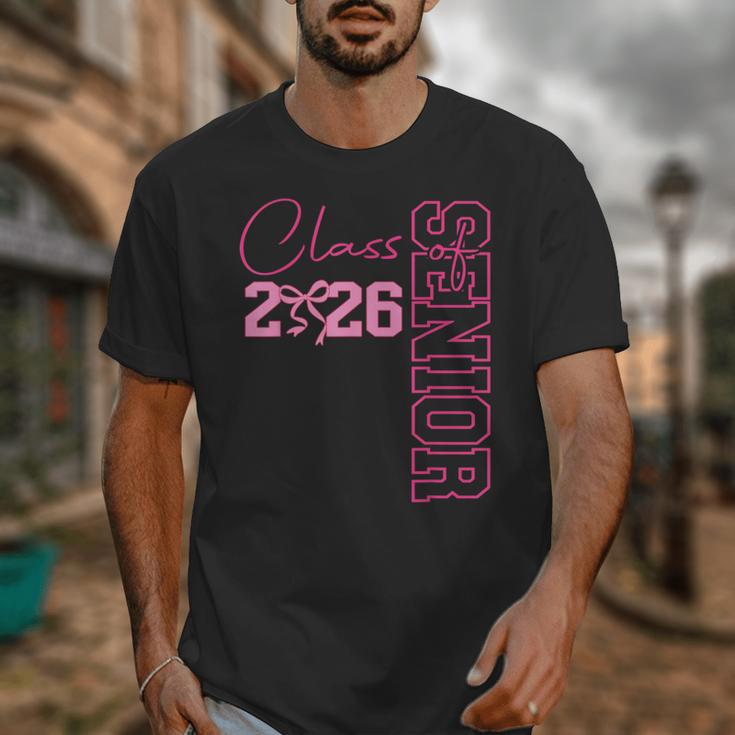 Senior 2026 Class Of 2026 Coquette Bow Graduation 2026 Unisex T-Shirt