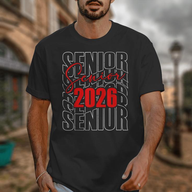 Senior 2026 Retro Class Of 2026 Graduation For Students Unisex T-Shirt