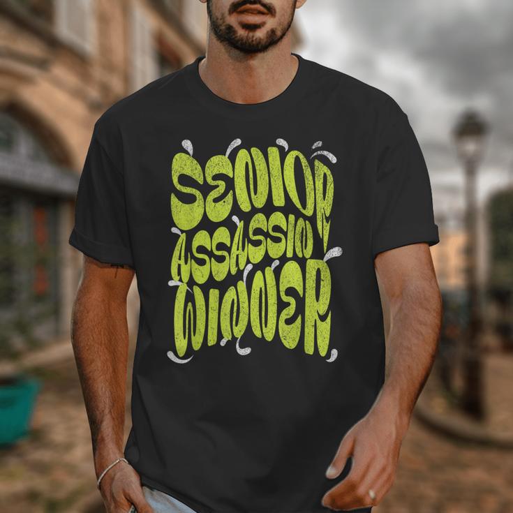 Senior Assassin Winner School Graduation Water Game Unisex T-Shirt