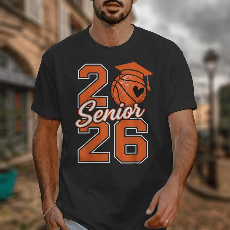 Senior Basketball Class Of 2026 Crew Basketball Graduation Unisex T-Shirt