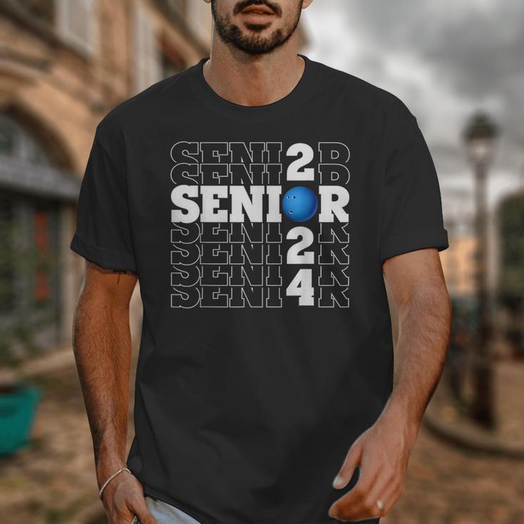 Senior Class Of 2024 Bowling First Day Of School Graduation Unisex T-Shirt