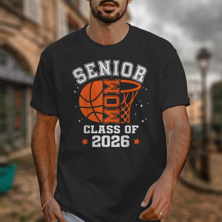 Senior Mom Class Of 2026 Basketball Graduation Unisex T-Shirt