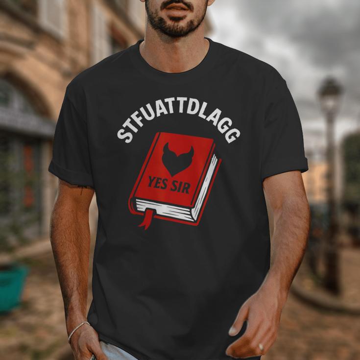 Sexy STFUATTDLAGG Yes Sir Reading Spicy Good Book Love Heart Unisex T-Shirt