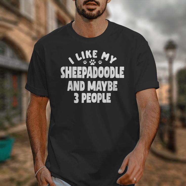 Sheepadoodle Fur Parent Sheeppoo Lover Dog Owner Introvert Unisex T-Shirt Sheepadoodle Fur Parent Sheeppoo Lover Dog Owner Introvert Unisex T-Shirt