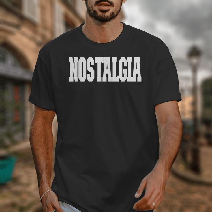 Shirt That Says Nostalgia For Men Women & Kids Unisex T-Shirt