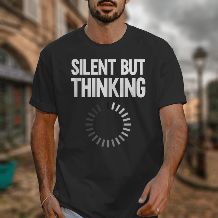 Silent But Thinking Introvert Unisex T-Shirt Silent But Thinking Introvert Unisex T-Shirt