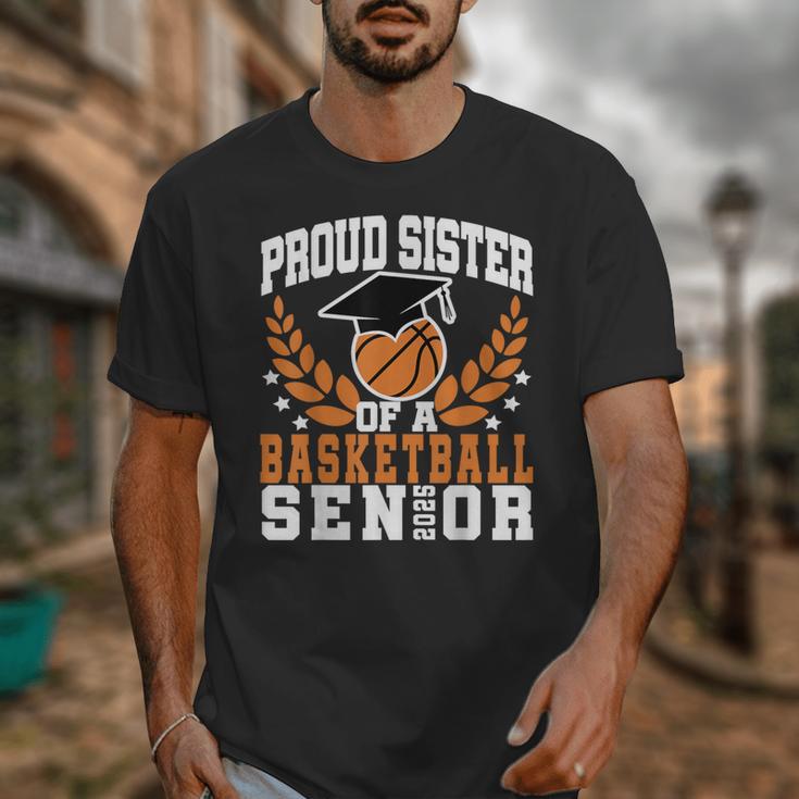 Sister Class Of 2025 Senior Basketball Graduation Family Unisex T-Shirt